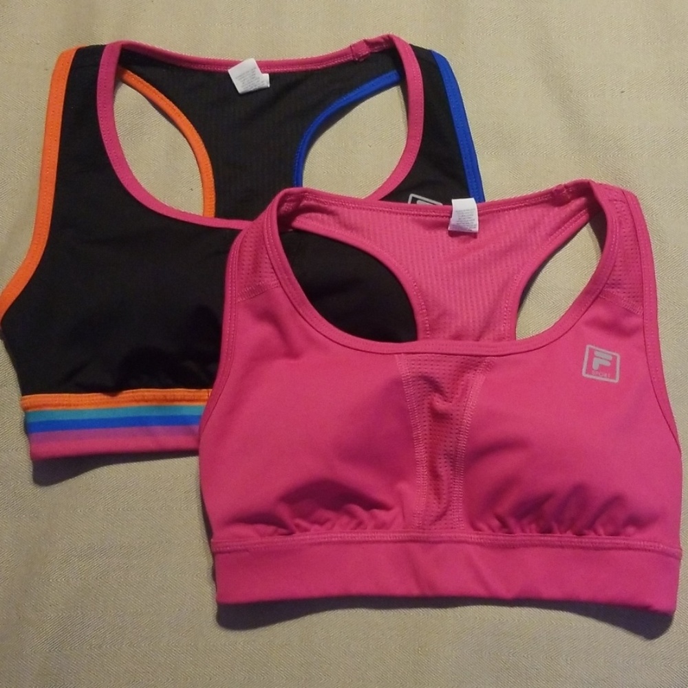Padded sports bras